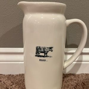 Rae Dunn Farmline Moo Pitcher